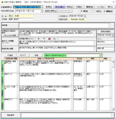 栄養ケア計画