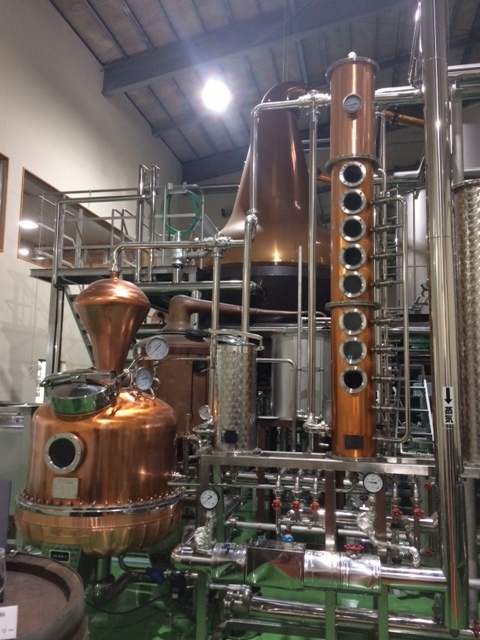 本坊酒造 蒸留器