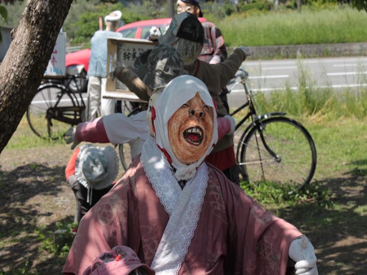 コロナに負けるな！　がんばれ宮地岳かかし祭り！