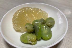 【スタッフ日記】そら豆とサワーポメロ